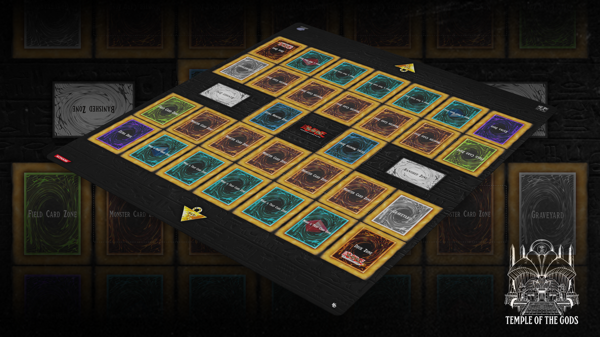 Yu-Gi-Oh! 2-Player Mat - Classic Style - Modern Feel