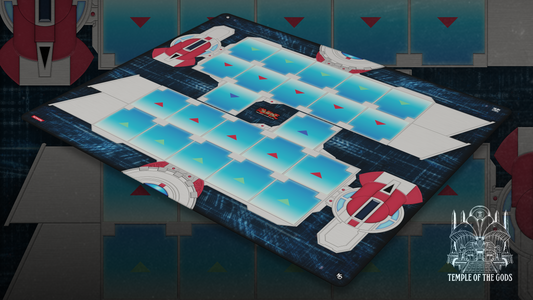 Two Player Duel Disk Battle City Playmat