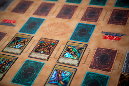 Yu-Gi-Oh! 2-Player OCG Bandai Duel Mat - Bandai Remastered Temple Of The Gods Yu-Gi-Oh! 2-Player OCG Bandai Duel Mat - Bandai Remastered Temple Of The Gods