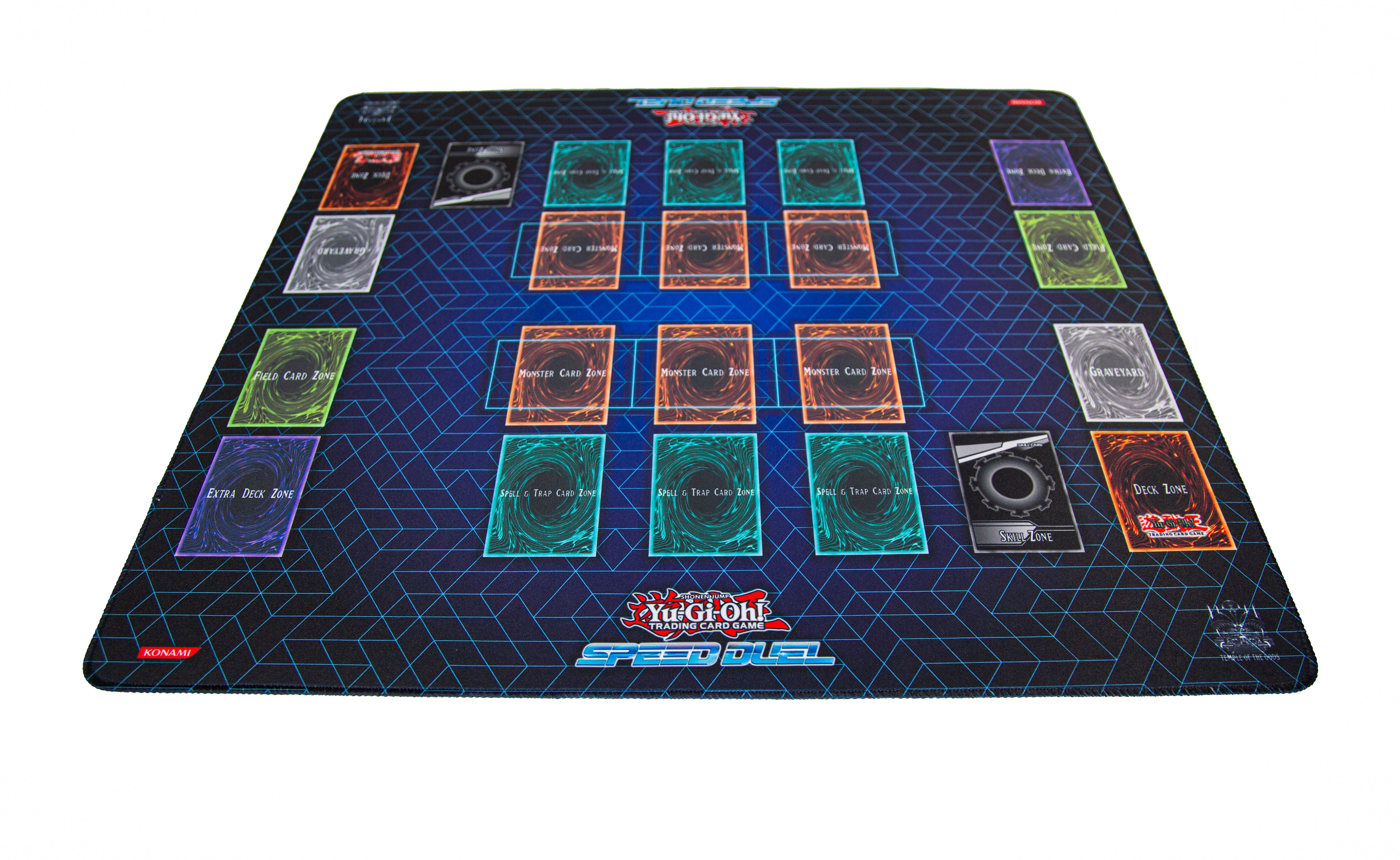 Yu-Gi-Oh! 2-Player Speed-Duel Play Mat – Temple Of The Gods