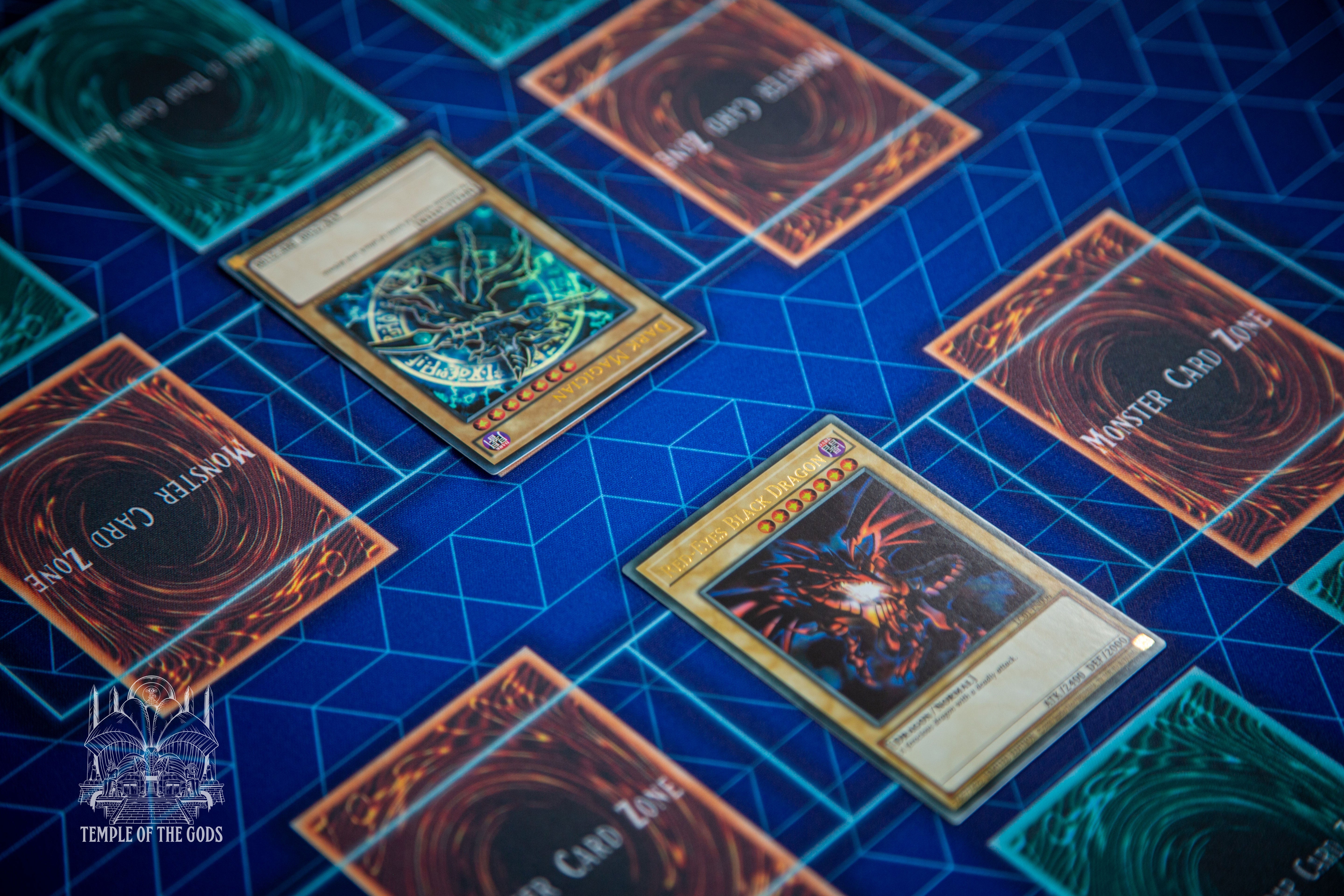 Yu-Gi-Oh! 2-Player Speed-Duel Play Mat – Temple Of The Gods