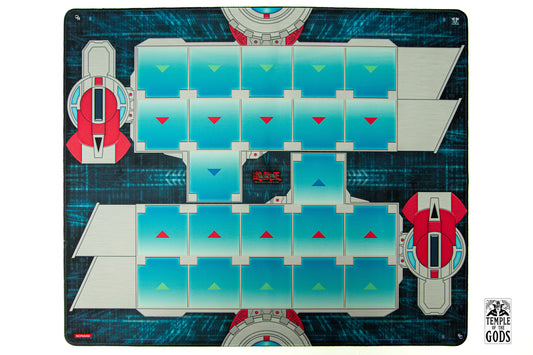 Two Player Duel Disk Battle City Playmat